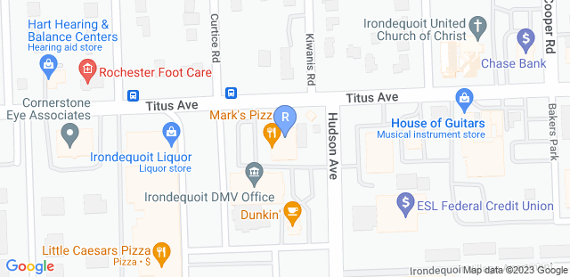 Map to Rochester Phoenix Martial Arts